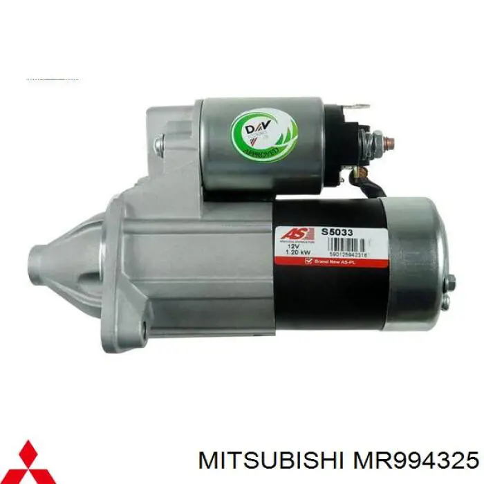 MR994325 Mitsubishi motor de arranque