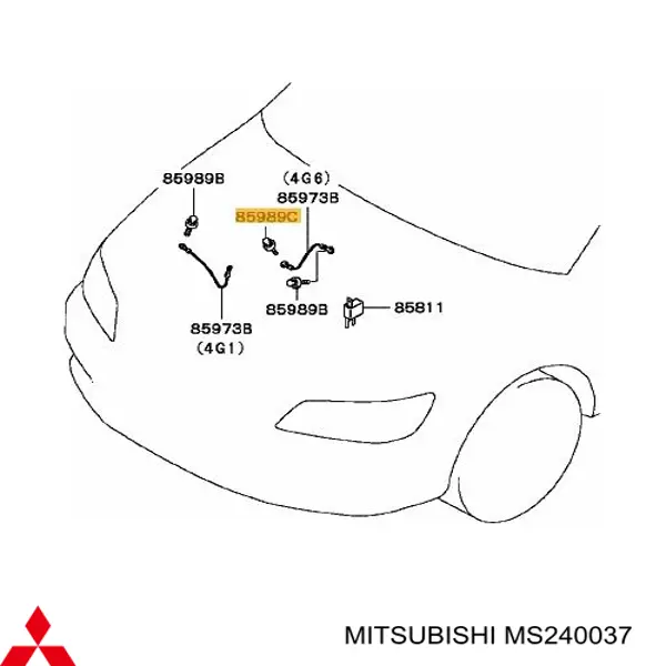  Mitsubishi MF240023 precio, desde 2,10 EUR