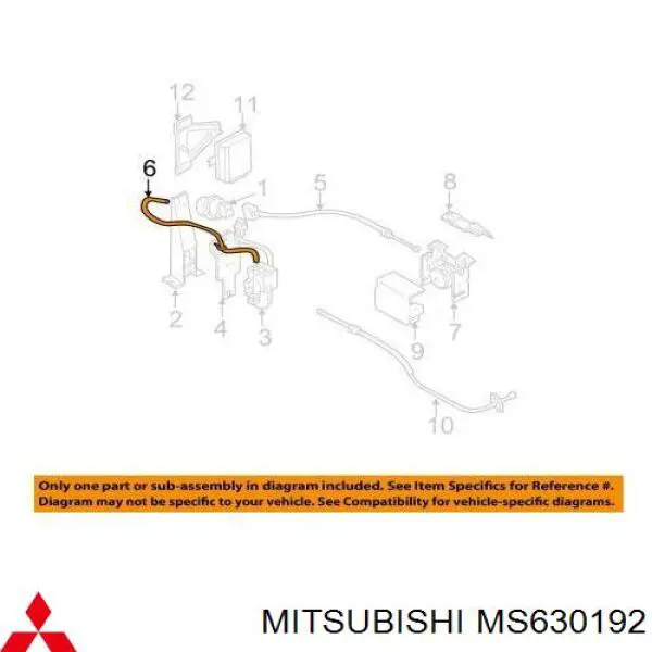  Mitsubishi MS630192 precio, desde 121,39 EUR