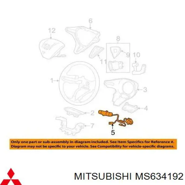MS634192 Mitsubishi 