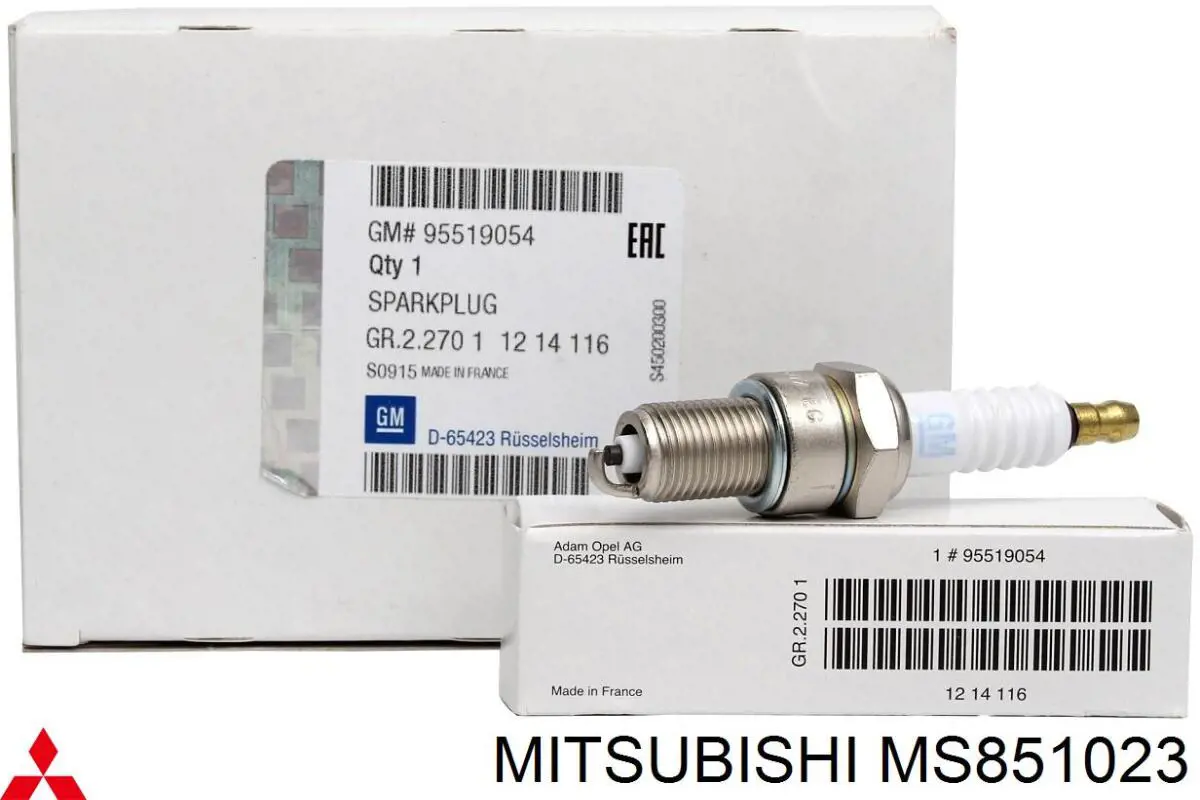 MS851023 Mitsubishi bujía
