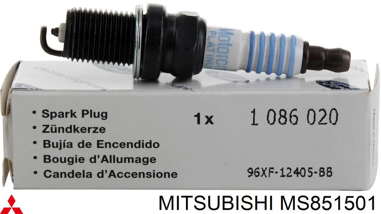 Bujía MS851501 Mitsubishi