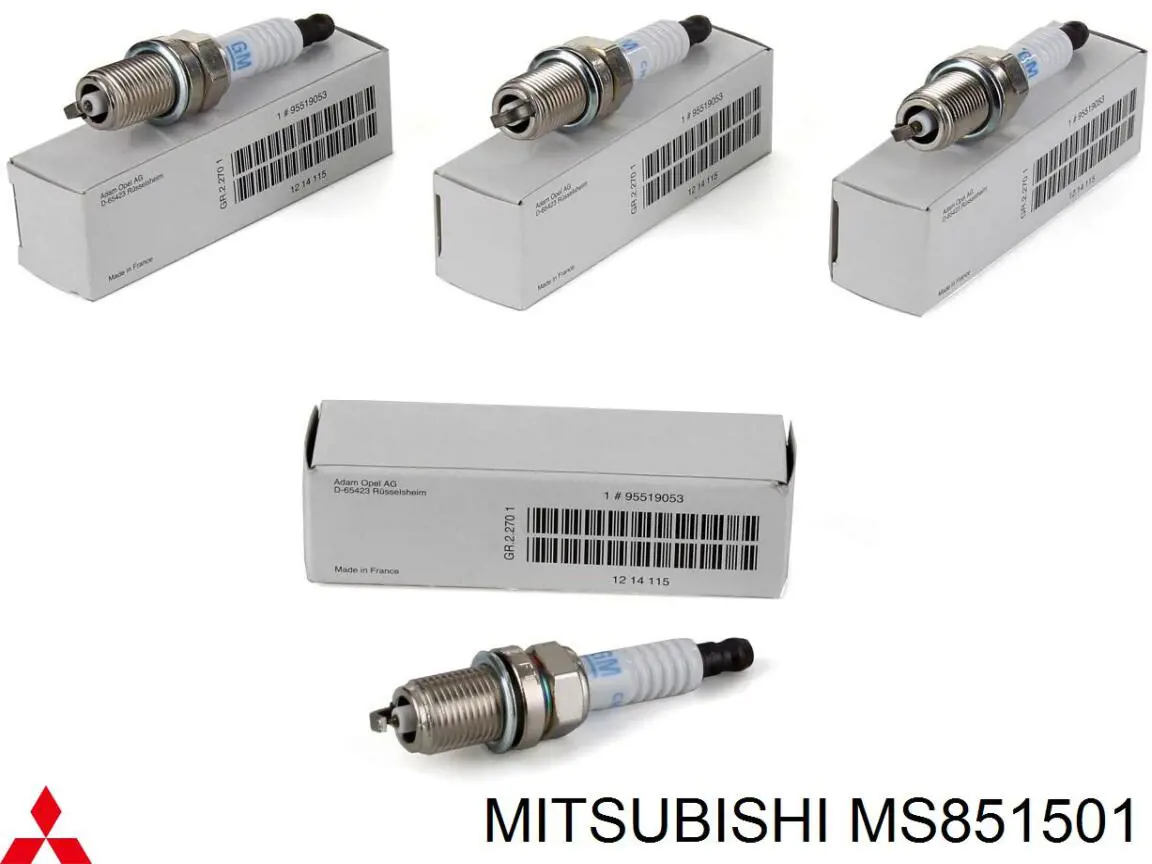 Comprar MS851501 Mitsubishi Bujía de encendido