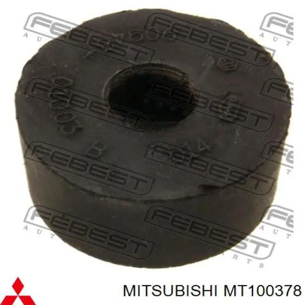 MT100378 Mitsubishi silentblock en barra de amortiguador delantera