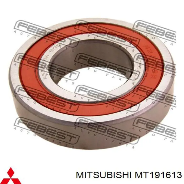 Cojinete de rueda trasero interior para Mitsubishi Galant (E3A)