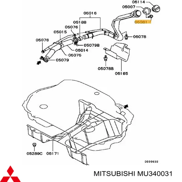  Mitsubishi MB400510 precio, desde  