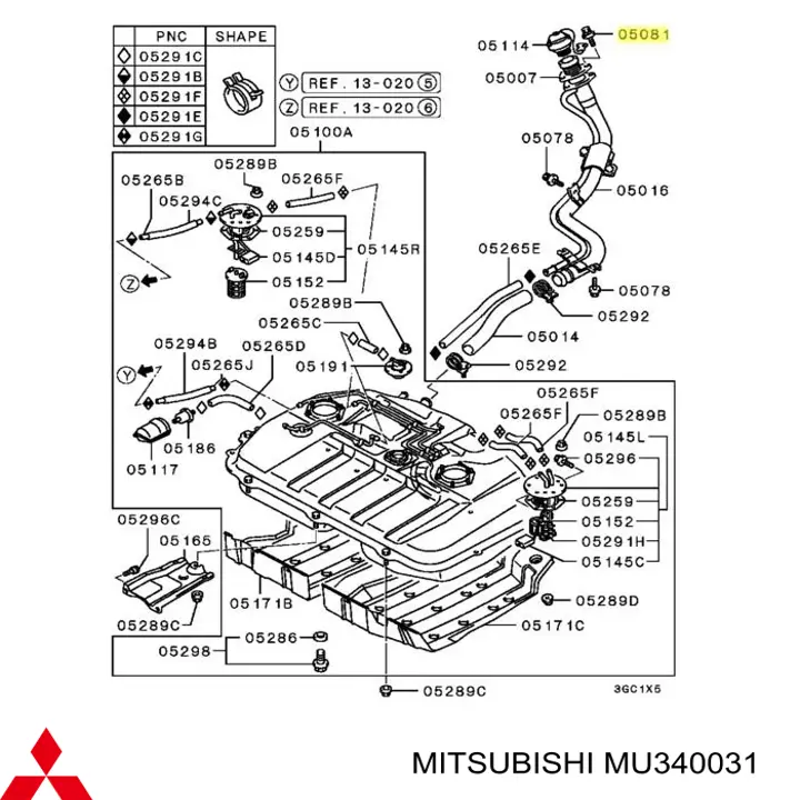 MB400510 Mitsubishi