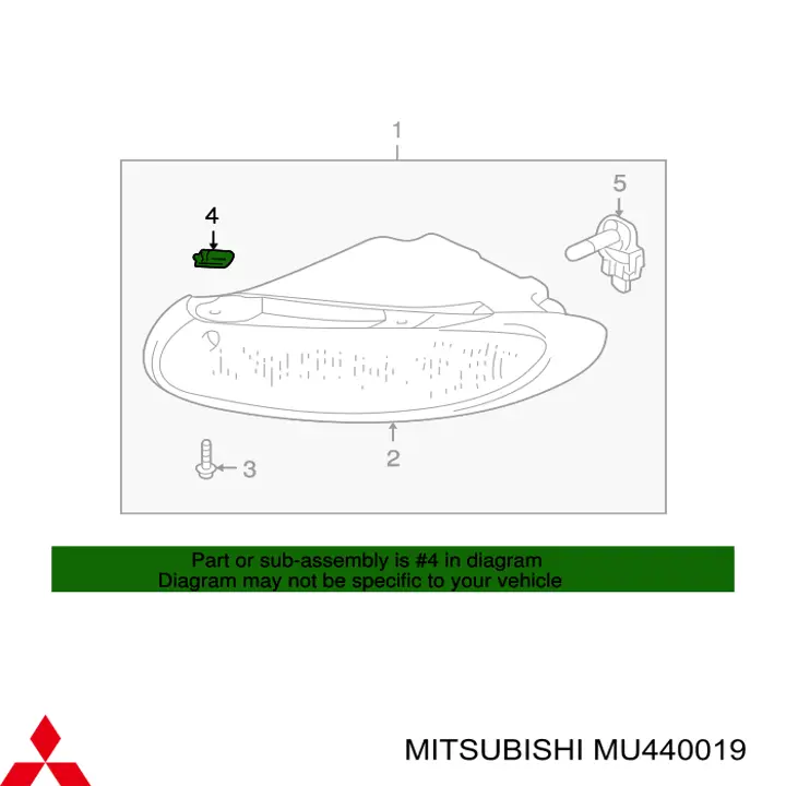 Comprar MU440019 Mitsubishi 