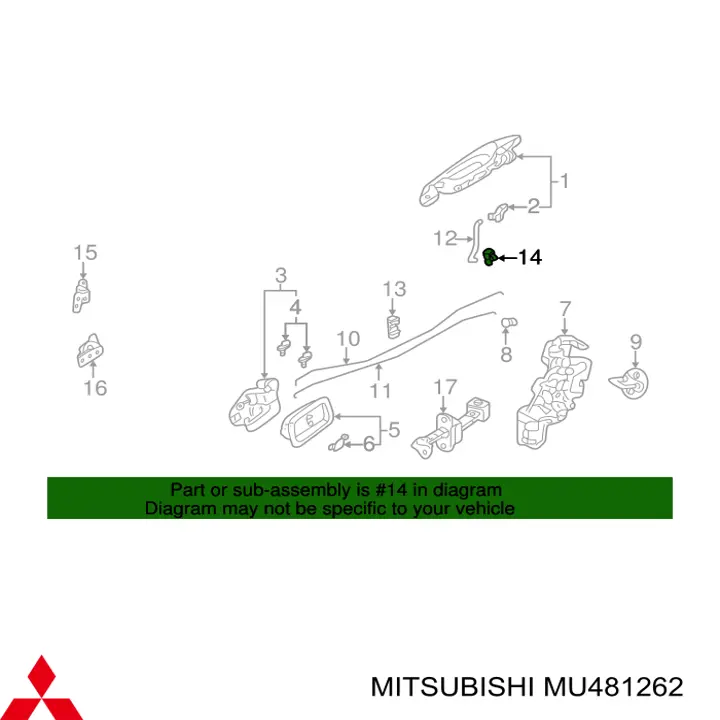Comprar MU481262 Mitsubishi 