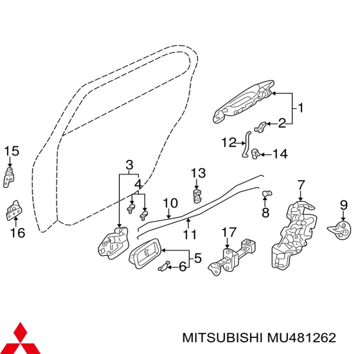 MU481262 Mitsubishi