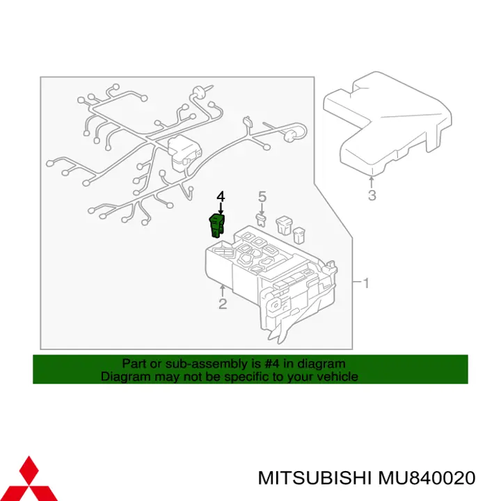 MU840020 Mitsubishi Fusibles