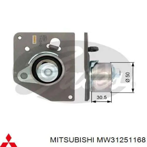 MW31251168 Mitsubishi Tensor, correa dentada