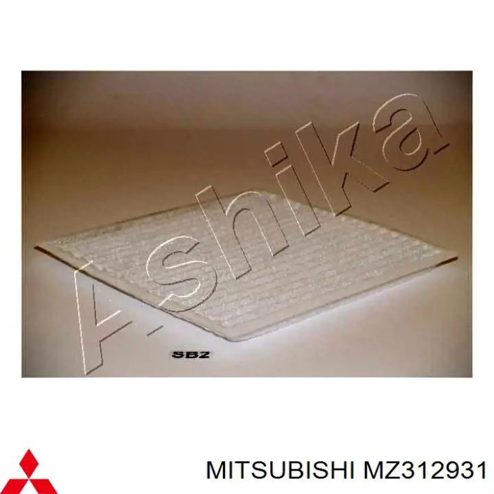 Filtro habitáculo Mitsubishi Galant 9 