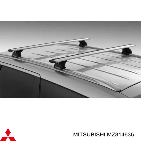 MZ314635 Mitsubishi Juego de barras transversales de techo