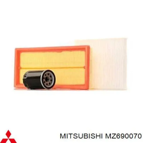 MZ690070 Mitsubishi filtro de aceite
