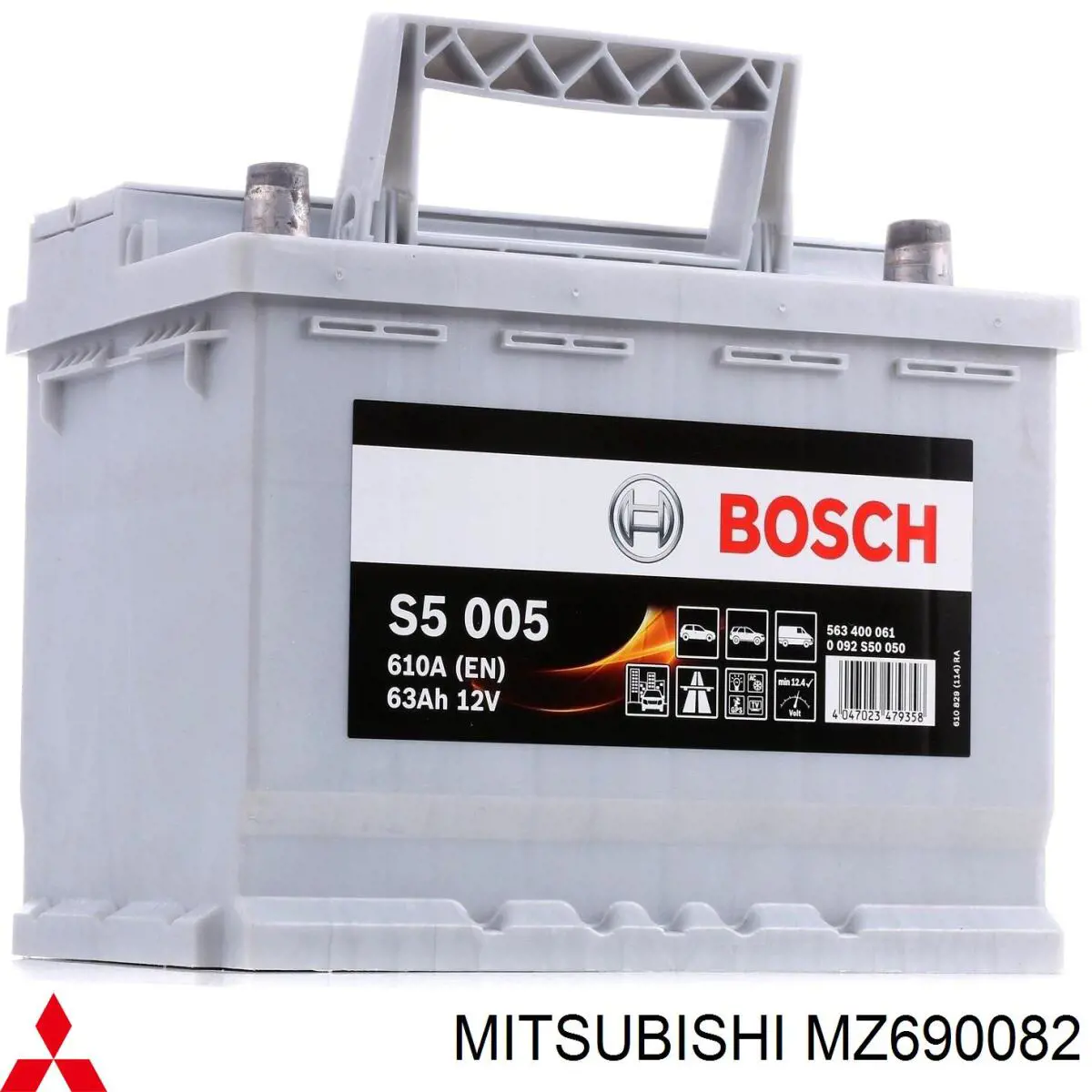 Batería de arranque Mitsubishi MZ690082 precio, desde 119,94 EUR