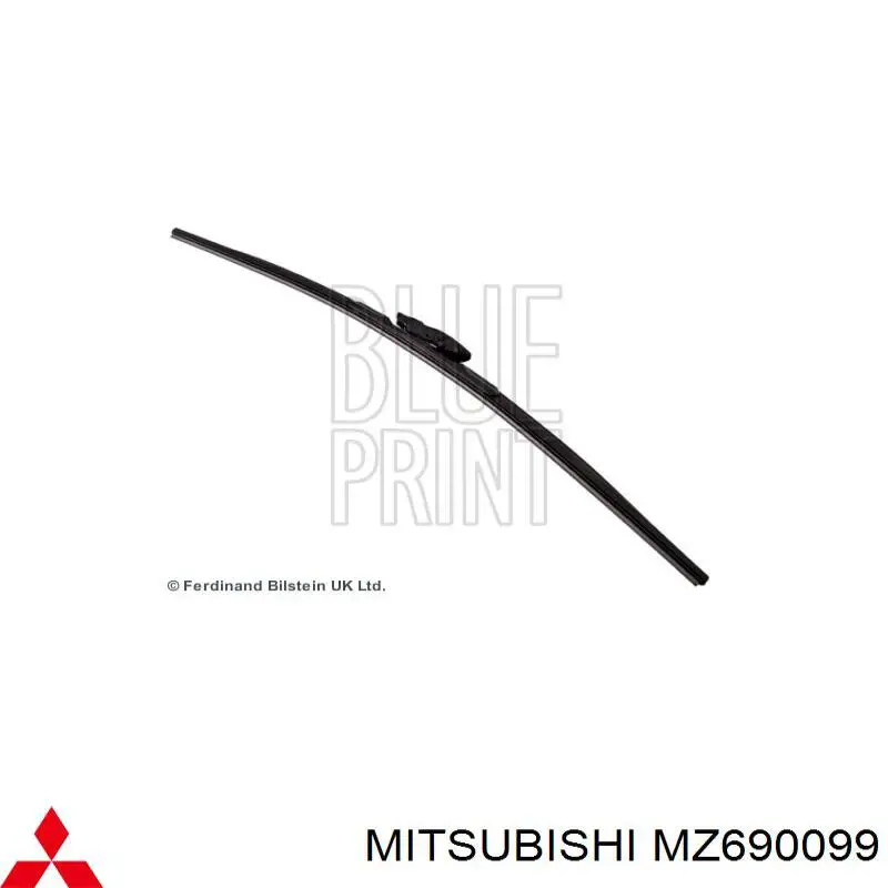 MZ690099 Mitsubishi limpiaparabrisas de luna delantera copiloto
