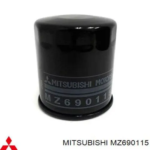 Filtro de aceite Mitsubishi MZ690115 precio, desde 4,34 EUR