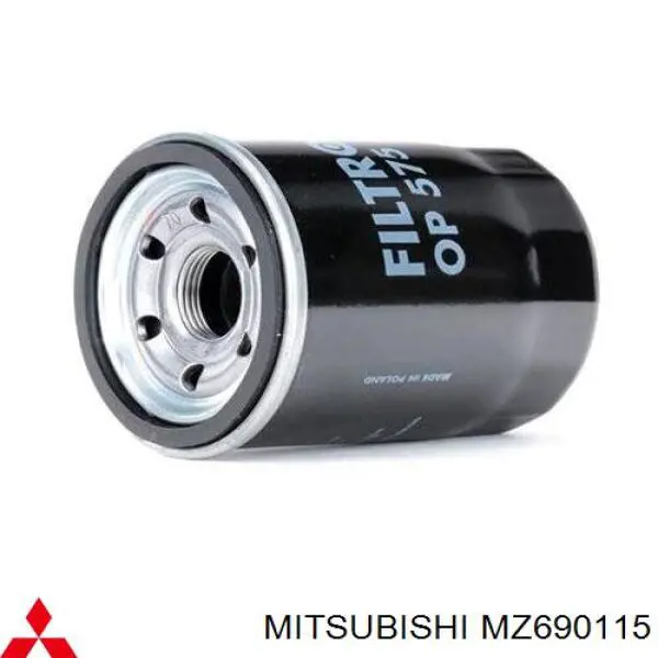 MZ690115 Mitsubishi filtro de aceite