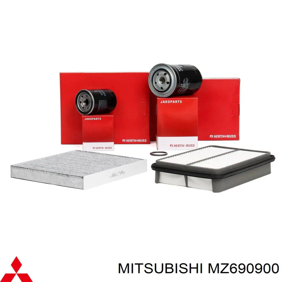 Filtro de aceite motor Mitsubishi MZ690900