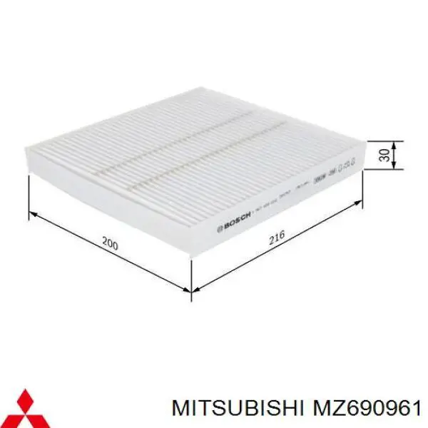 MZ690961 Mitsubishi