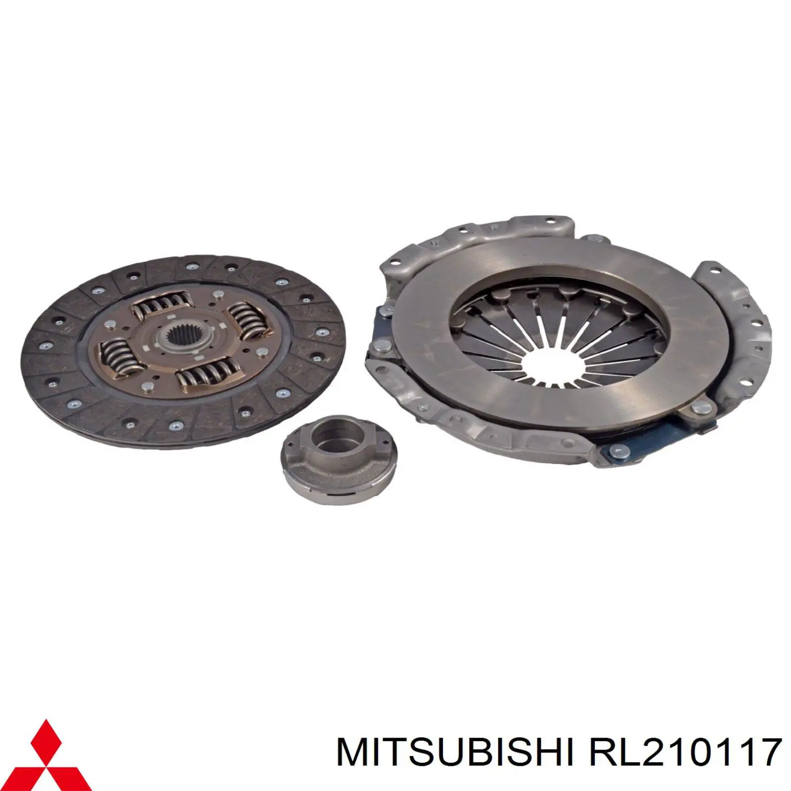 RL210117 Mitsubishi kit de embrague (3 partes)