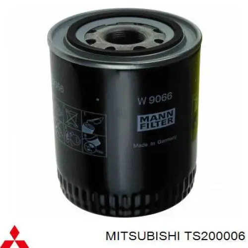 TS200006 Mitsubishi filtro de aceite