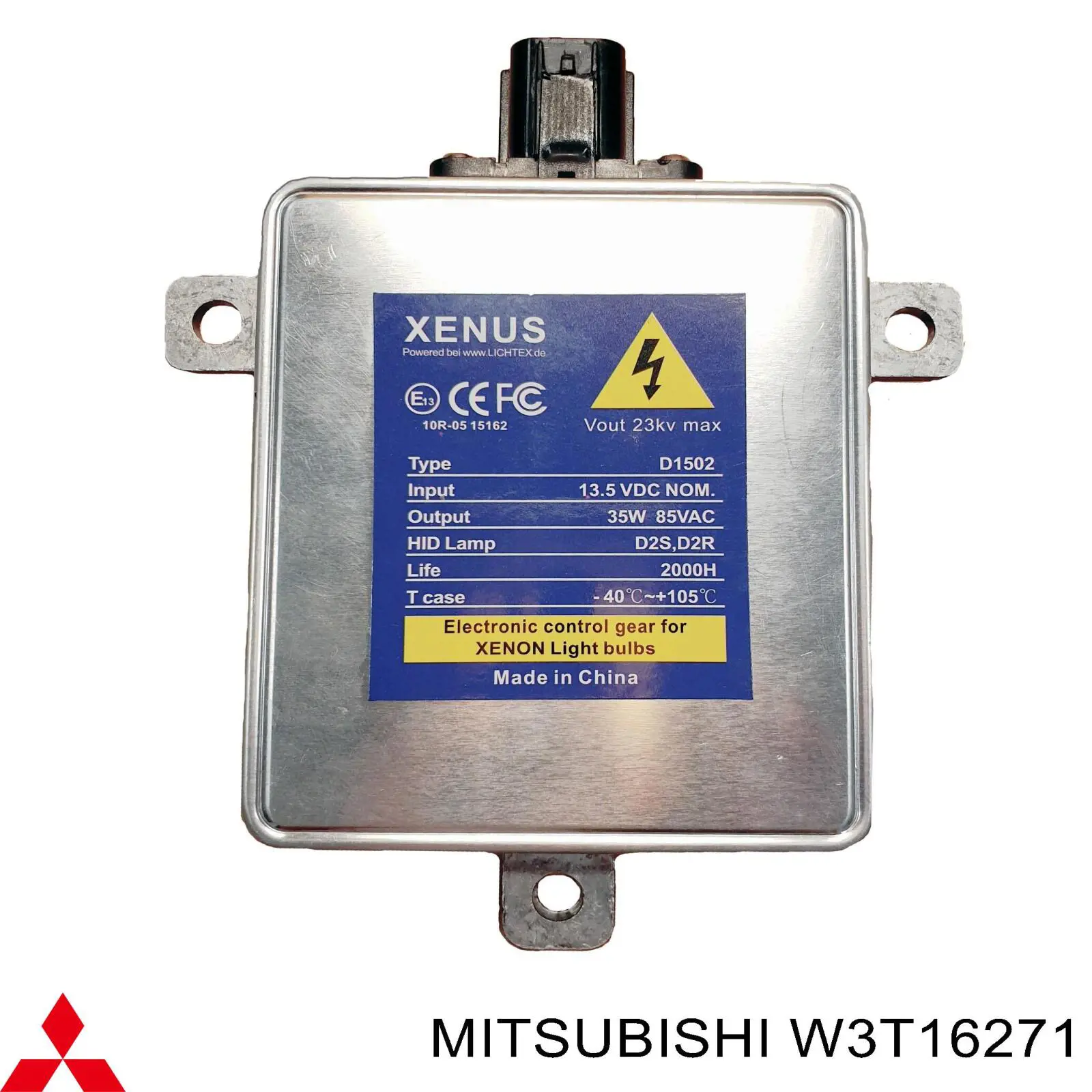 W3T16271 Mitsubishi Unidad de control de xenón