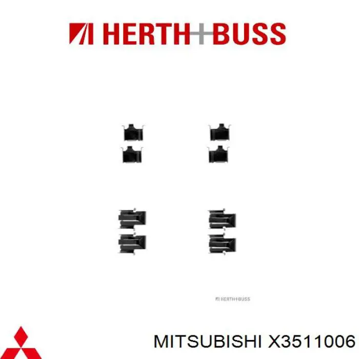 Pastillas freno delanteras Mitsubishi MB500960 precio, desde 23,01 EUR