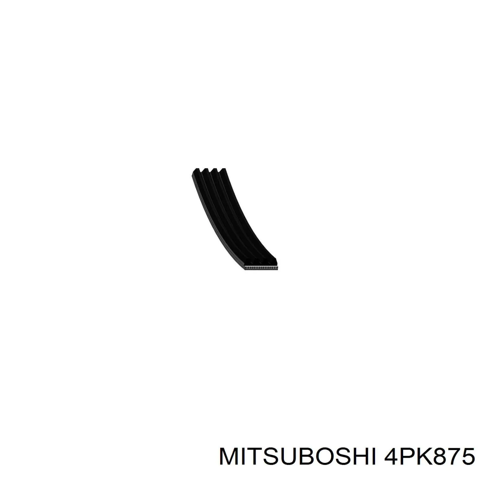 4PK875 Mitsuboshi correa trapezoidal
