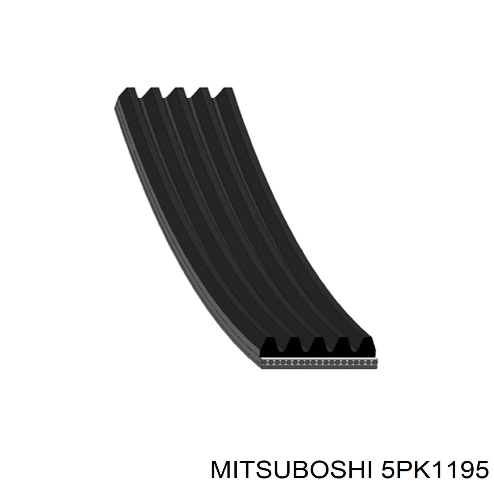 5PK1195 Mitsuboshi correa trapezoidal