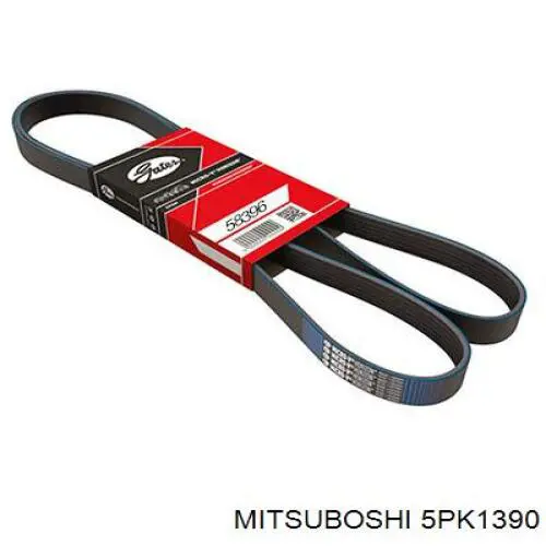 5PK1390 Mitsuboshi correa trapezoidal