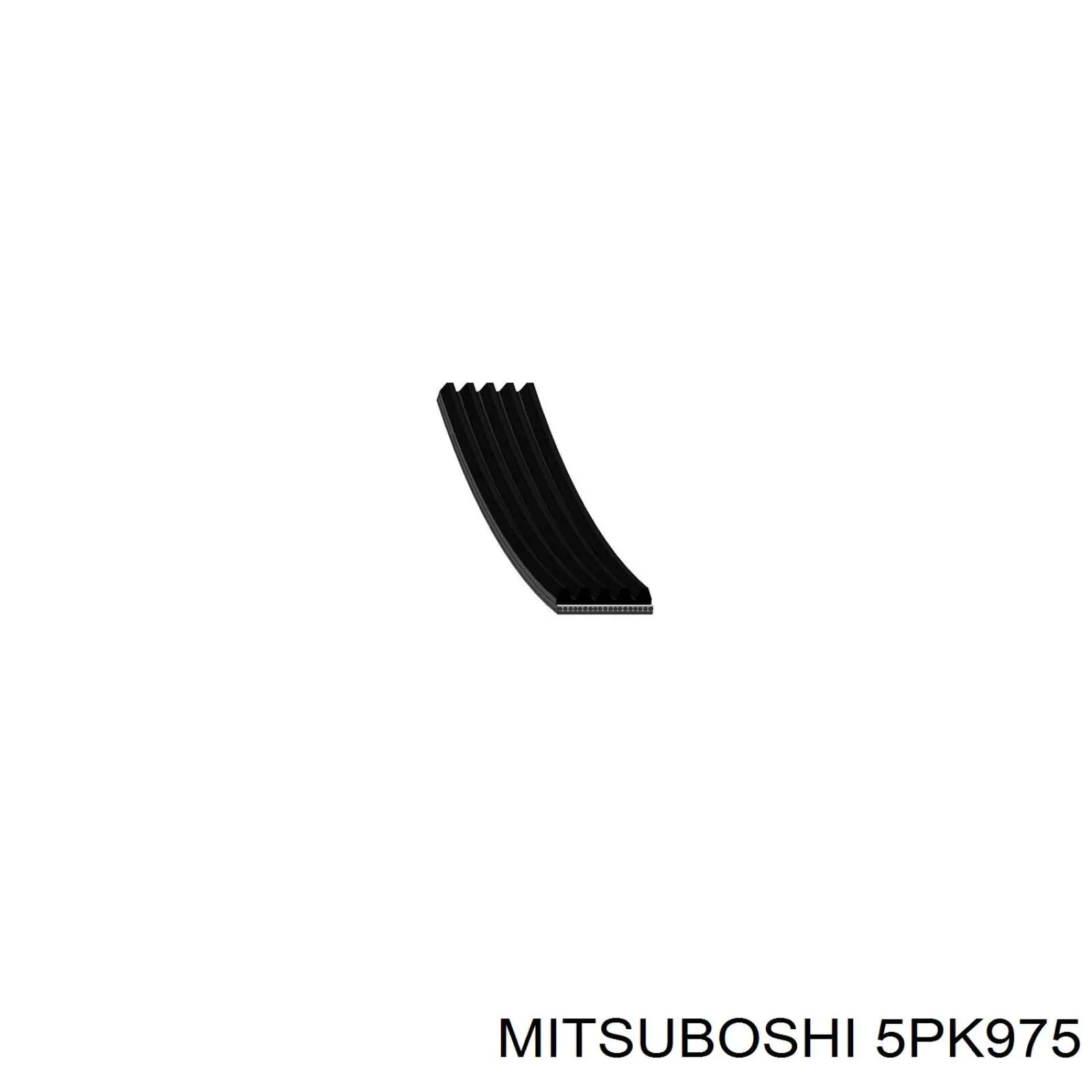 5PK975 Mitsuboshi correa trapezoidal