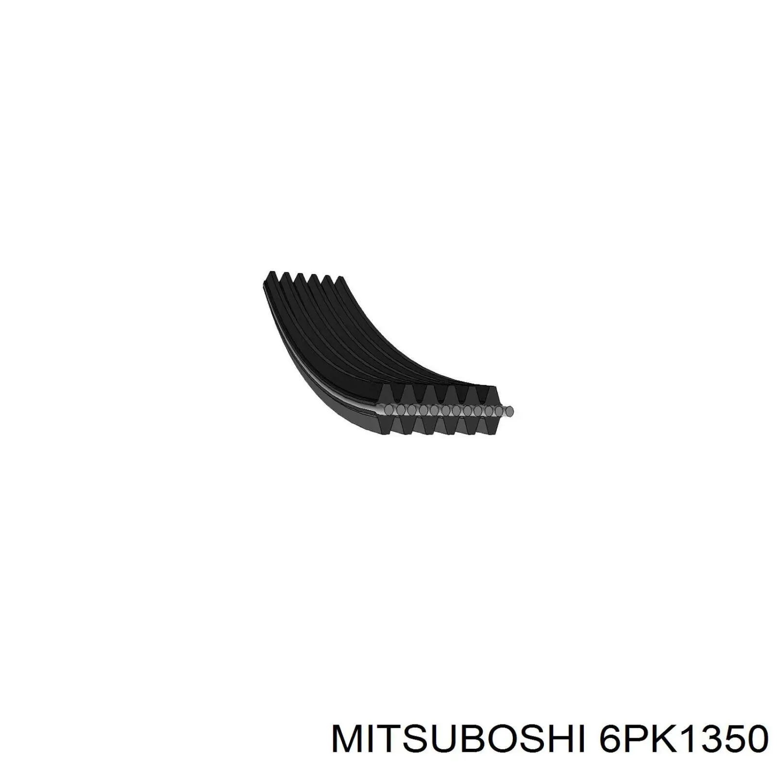 6PK1350 Mitsuboshi correa trapezoidal