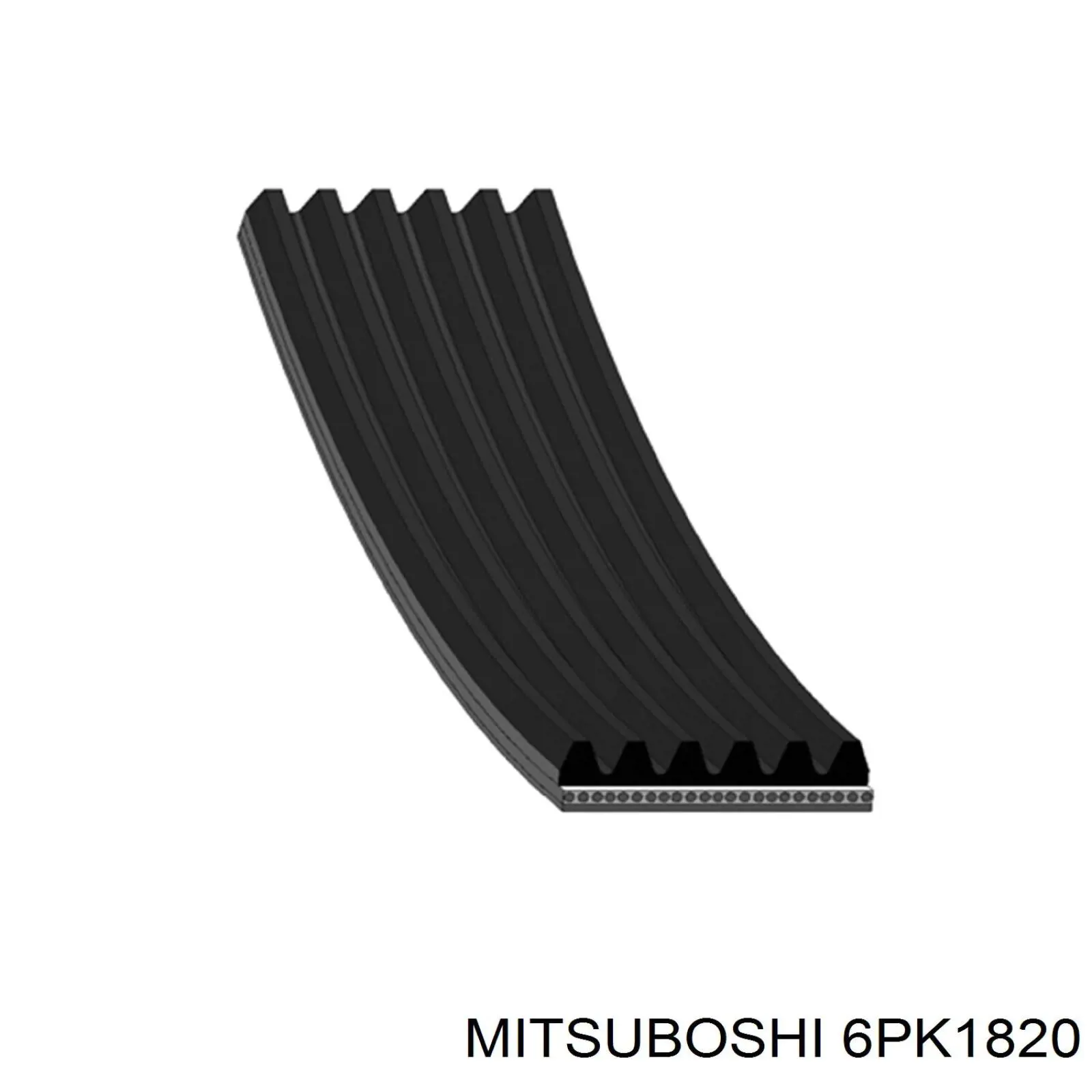 6PK1820 Mitsuboshi correa trapezoidal