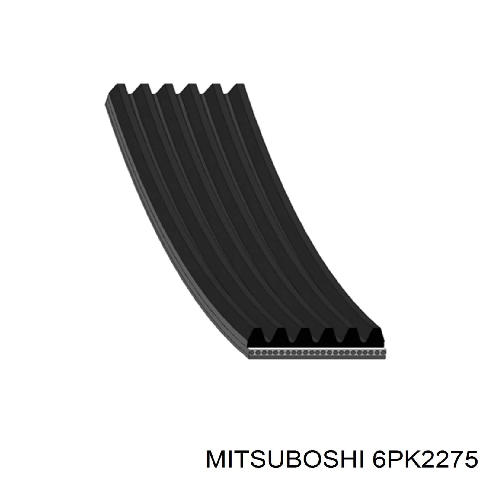 6PK2275 Mitsuboshi correa trapezoidal