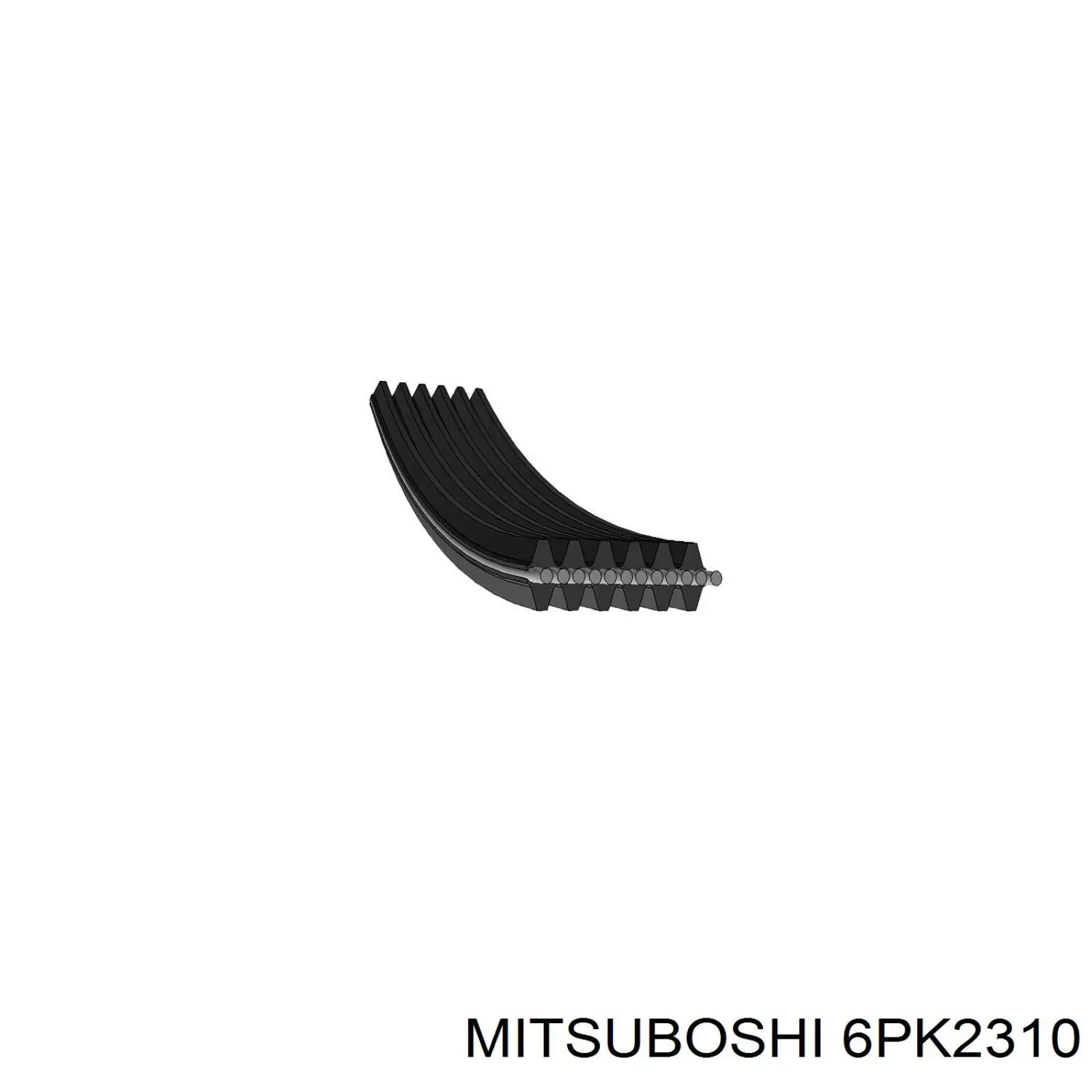 6PK2310 Mitsuboshi correa trapezoidal