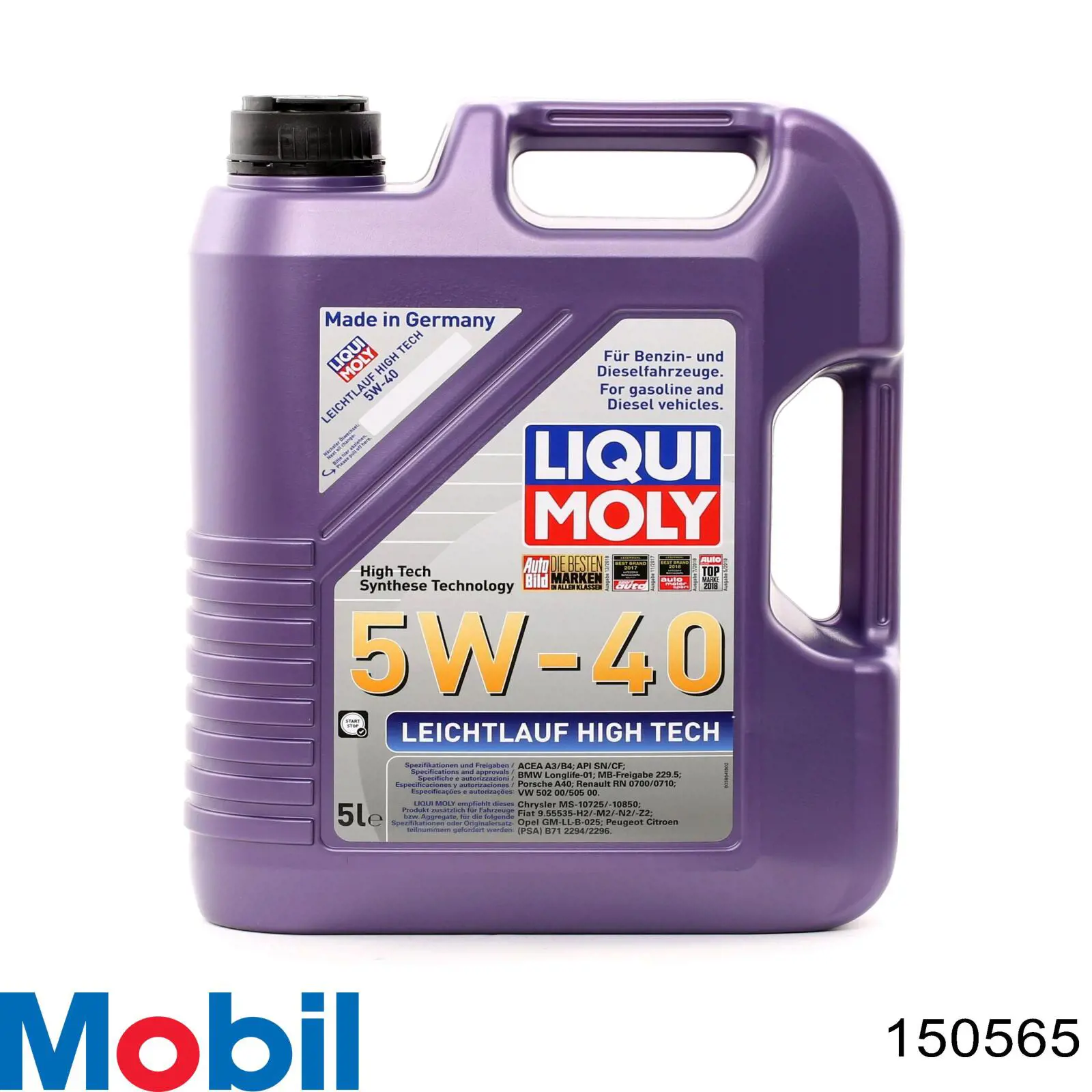 Comprar 150565 Mobil Aceite de motor