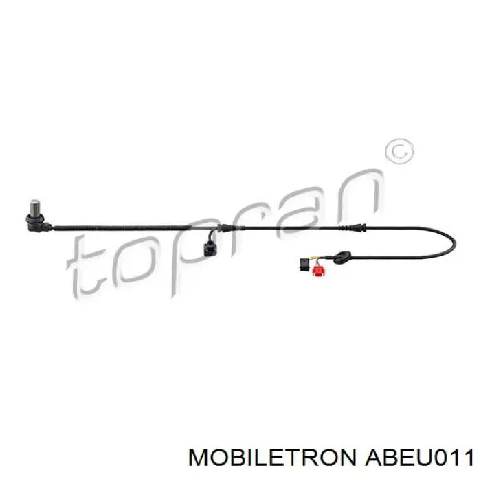 Sensor ABS ABEU011 Mobiletron