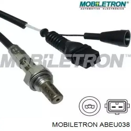 ABEU038 Mobiletron Sensor de freno, delantero derecho