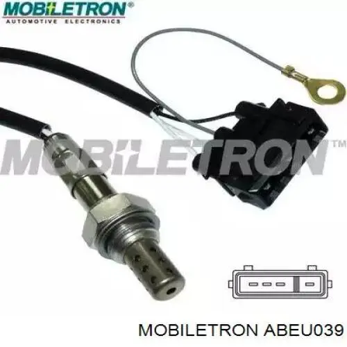 ABEU039 Mobiletron sensor abs delantero izquierdo