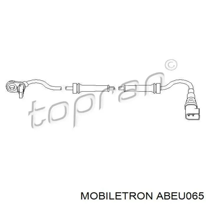 ABEU065 Mobiletron sensor abs delantero