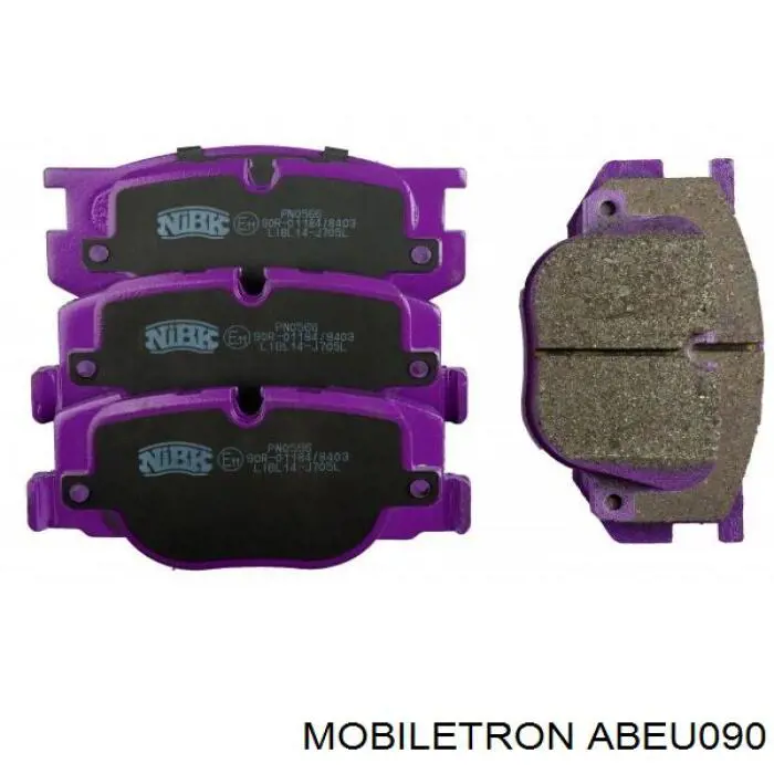 AB-EU090 Mobiletron sensor abs delantero derecho