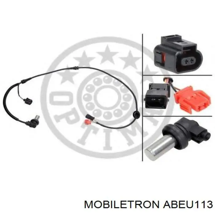 AB-EU113 Mobiletron sensor abs delantero