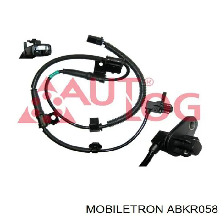 AB-KR058 Mobiletron sensor abs delantero izquierdo