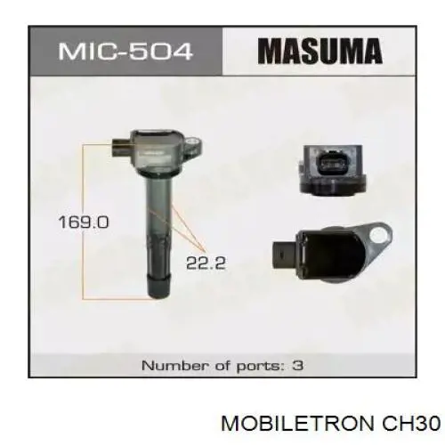 Bobina de chispa Mobiletron CH30 precio, desde 30,77 EUR