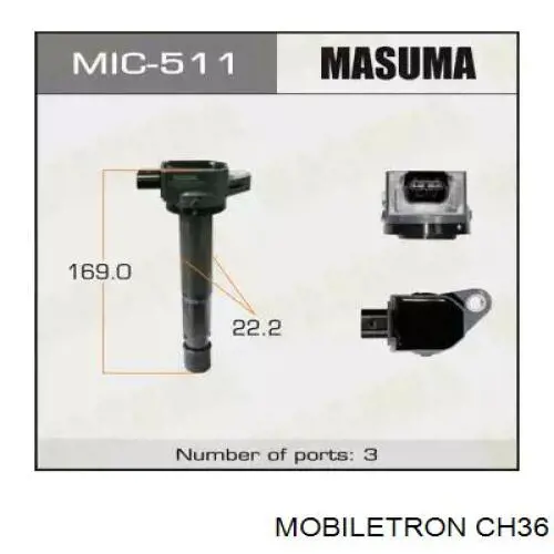 Comprar CH36 Mobiletron Bobina