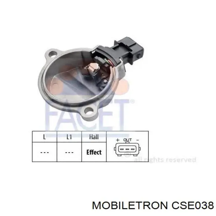 CSE038 Mobiletron sensor de arbol de levas