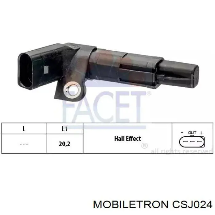 Comprar CSJ024 Mobiletron Sensor de cigüeñal