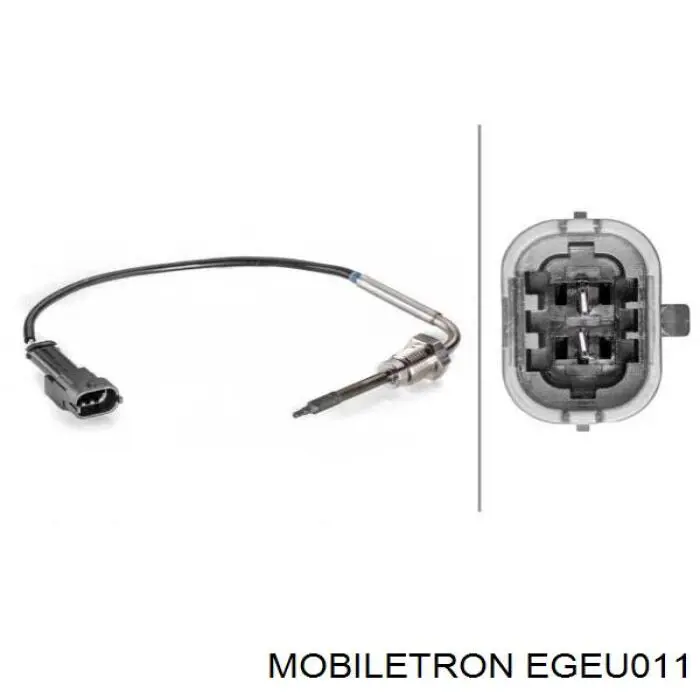 EGEU011 Mobiletron sensor de temperatura, gas de escape, en catalizador